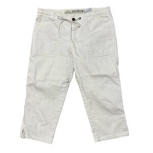 Mudd jeans Y2K Ivory capri jeans. Sz. 1